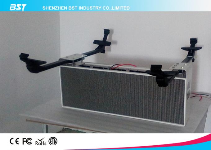 Waterproof SMD 3 In 1 P5 Taxi Roof LED Display 1R1G1B For Commercial Advertising 2
