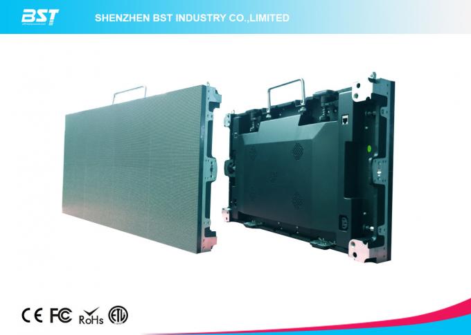 Large Indoor Advertising Led Display / High Definition full color led screen 2