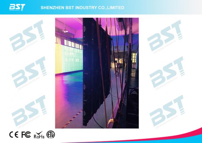 500*1000Mm full color led screen rental or fixed installation die casting aluminum 2