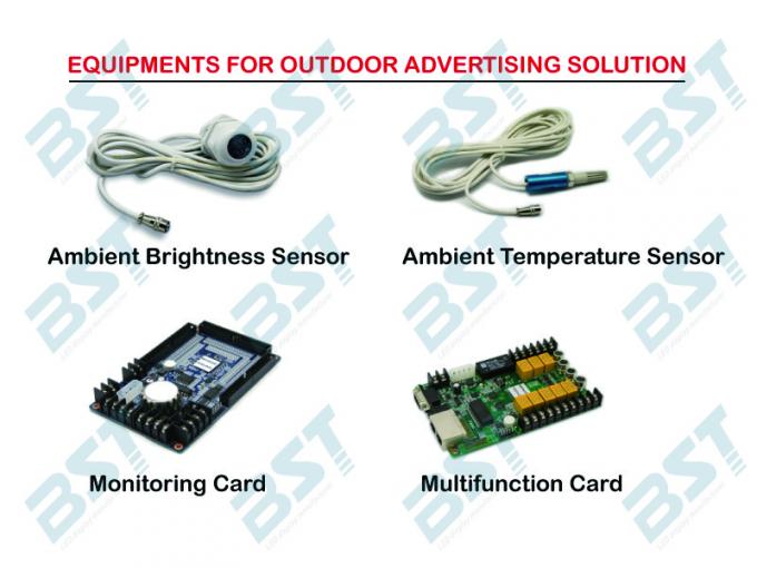 Rugged Wall P16 Building Outdoor Curved Led Video Screen For Commercial Advertising 4