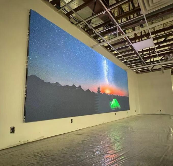 BUD Pro LED Display – Fixed Wall Mount, HUB-Ready for Seamless Multi-Panel Setup HUB Connection 7680HZ For Retail Stores, Corporate Meeting Rooms And Church Events 1
