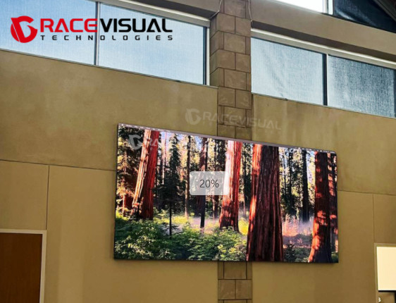 BUD Pro LED Display – Fixed Wall Mount, HUB-Ready for Seamless Multi-Panel Setup HUB Connection 7680HZ For Retail Stores, Corporate Meeting Rooms And Church Events 0