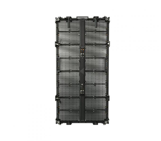 5000nits Brightness Transparent LED Display P3.9-7.8mm 500x1000mm 7680Hz for Events Interactive Displays Outdoor Advertising 1