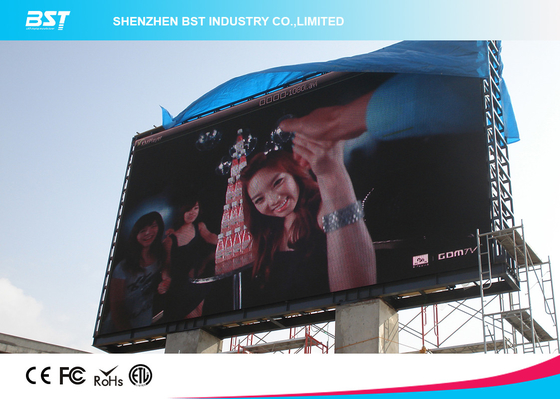 High Refresh Rate 6mm Pixel Pitch Full Color Outdoor LED Display for Dynamic Advertising