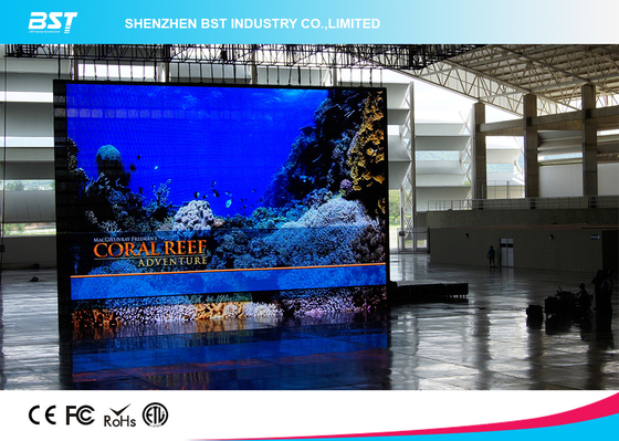 Small Indoor Transparent Led Curtain Display Screen With 140 Degree View Angle