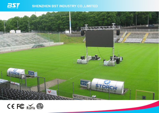 Outdoor HD Rental Led Screen Pixel Pitch 6.66mm With 140 Degree Viewing Angle