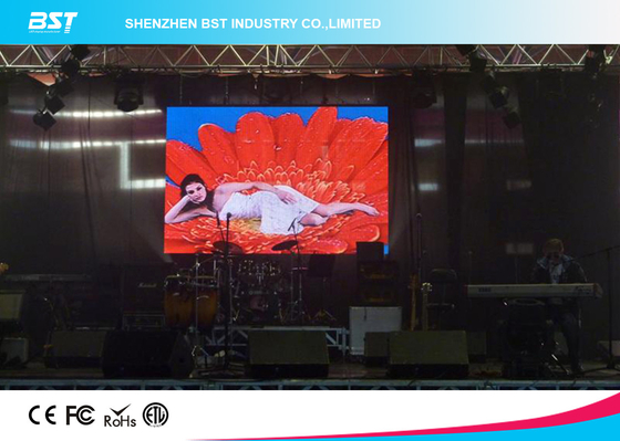 HD Light Weight P3.91mm Rental Led Display , led video wall for Stage Music Concert