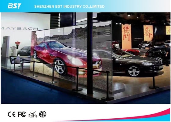 Light Weight LED Transparent Mesh Screen P10 Full Color Display For Fast Installation