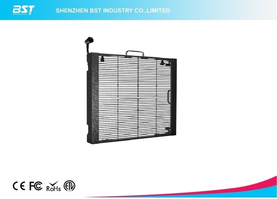 Windproof outdoor Rental Transparent LED Screen Pixel Pitch 10mm Led Display