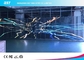 P7.81mm Transparent Led Mesh Curtain , Led Video Wall Display Screen High Resolution