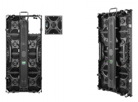Indoor Rear Service 250x250mm LED Display Module P3.9 with SMD2121 Encapsulation and 500x500mm Cabinet Size