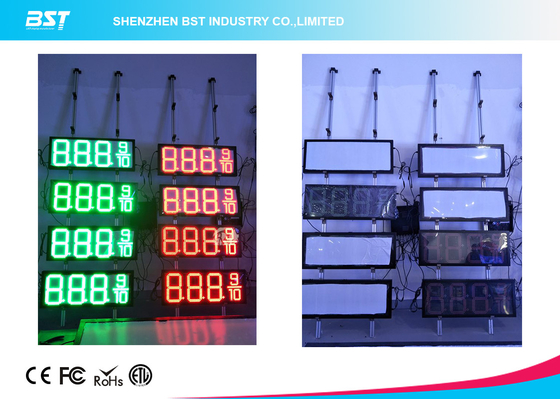 Outdoor Waterproof LED Gas Station LED Display High Brightness