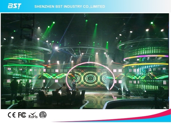 Outdoor Curtain Led Display Led Video Wall Rental Live Show Screen For P5.95