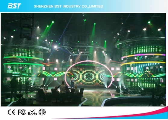 Outdoor Curtain Led Display Led Video Wall Rental Live Show Screen For P5.95