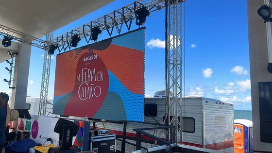 High Refresh Rate P2.9 Outdoor LED Display 4500nits 43264 Pixels Per Sqm Suitable for Different Events
