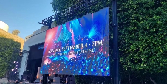 IP65 Outdoor Rental LED Display Die-cast Aluminum Cabinet with NovaStar Control System