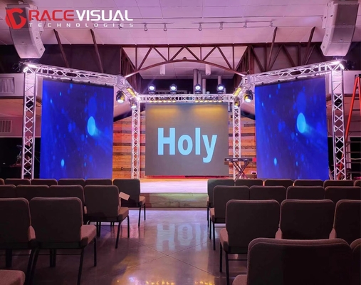 Full Color LED Video Panel 500*500mm/500*1000mm Brightness 600 nits
