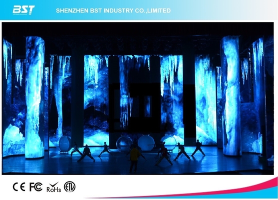 P3.91mm LED Backdrop Screen Rental 1920hz Refresh Rate For Concert Show