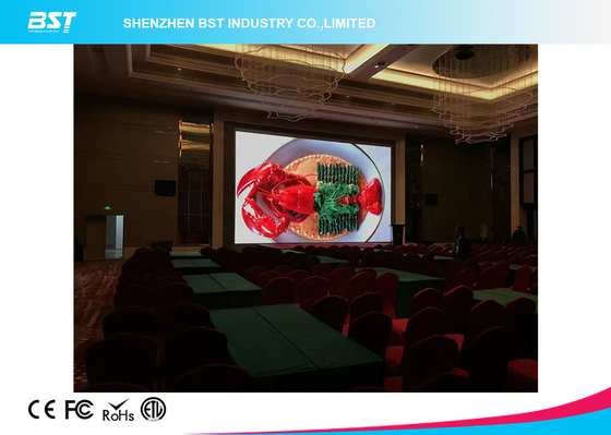 IP43 Indoor P4 SMD2121 Rental LED Display Screen Slim Cabinet AC 110V~220V