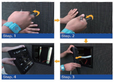 Professional Fully Front Service Outdoor Fixed LED Display for Commercial Use