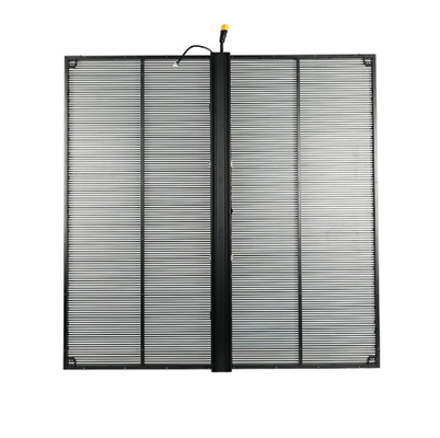 P3.9-7.8 Transparent Outdoor LED Display with High Brightness 5500nits and 3840Hz Refresh Rate