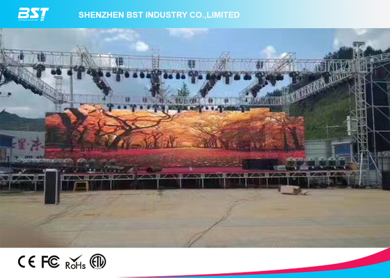 IP43 Waterproof LED Advertising Board , LED Large Screen Display 500mmX500mm