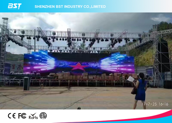 IP43 Waterproof LED Advertising Board , LED Large Screen Display 500mmX500mm