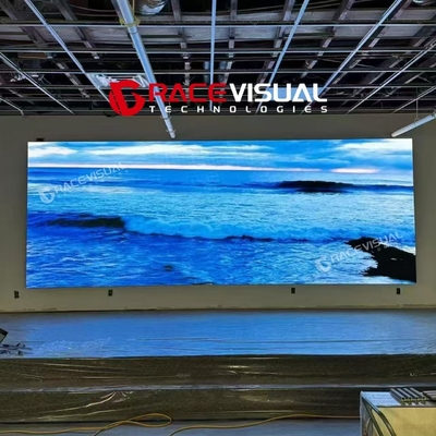 Front Service 640mm X 480mm Wall Mounted Indoor Display P1.25/1.538/1.86/2.5mm Pixel Pitch