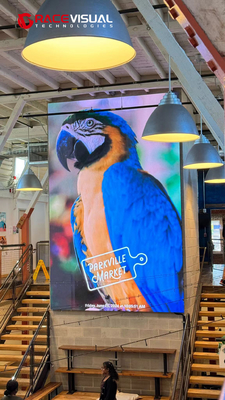 Front Service 640mm X 480mm Wall Mounted Indoor Display P1.25/1.538/1.86/2.5mm Pixel Pitch