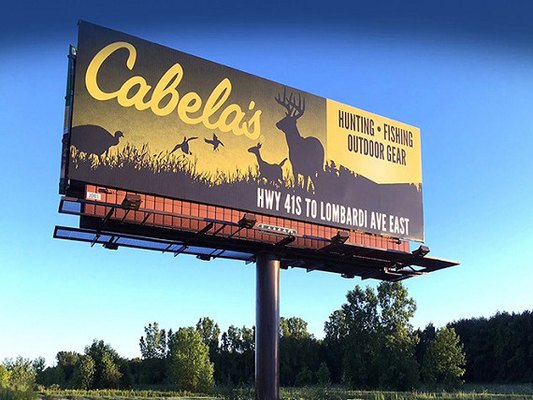 OA Series, Full color commercial advertising billboard outdoor fixed digital LED display screens