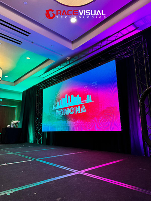 600 nits Brightness 7680 Hz Refresh P2.97 Rental LED Wall RB Series 500×1000 mm Modular Cabinets for Indoor Events