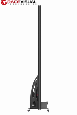IP Series Indoor 640mmx1920mm Indoor LED Display Poster With Wheel Base, Individually Using Or Cascading