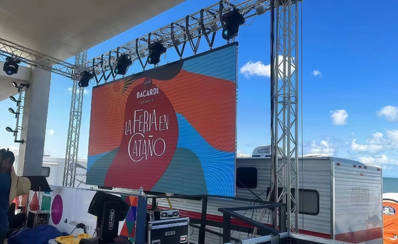 High-Performance P 3.91 LED Display - ORB Series 4500 nits/7680 Hz for Outdoor Rental (500×1000 mm)