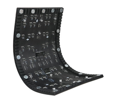  FX Series Flexible Soft LED Display – Customizable Concave, Convex, and Twisted Modules for Creative Installations