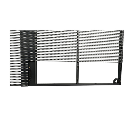 Customizable Transparent LED Strip Mesh Display – Ideal for Fixed Indoor & Outdoor Applications
