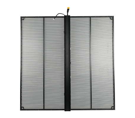 Customizable Transparent LED Strip Mesh Display – Ideal for Fixed Indoor & Outdoor Applications