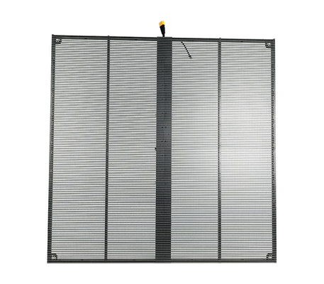 Customizable Transparent LED Strip Mesh Display – Ideal for Fixed Indoor & Outdoor Applications