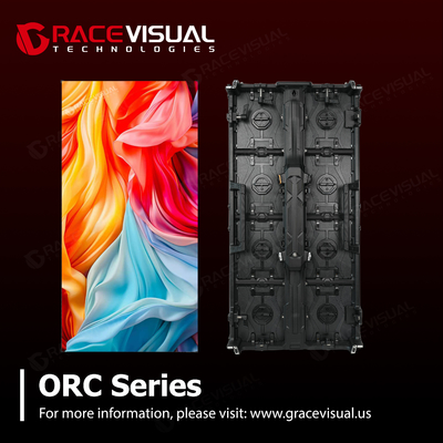 ORC Series-P3.9 Modular Design Advertising Rental LED Display Screen- 7680HZ High Refrsh Rate+Waterproof Design
