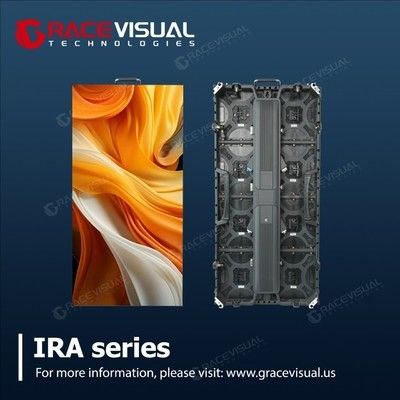 IRA Series P3.9 Professional Rental LED Display System 600nits High Brightness | 7680Hz Ultra-Smooth Refresh Rate | 500×1000mm Modular Design