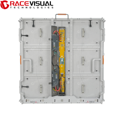 Low-Heat Commercial LED Billboard – Energy-Efficient White Design, Front/Rear Access for Easy Maintenance & Wall-Mountable