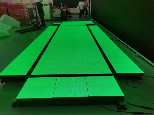 Fast Installation Indoor LED Digital Dance Floor Tiles Video Wall Interactive Display Screen