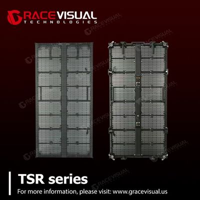 TSR Series Professional Transparent LED Display System Advanced Visual Technology Featuring Adjustable P3.9-P7.8 Pixel Pitch | 7680Hz Ultra-Smooth Refresh Rate Performance | 5000 Nits High-Brightness