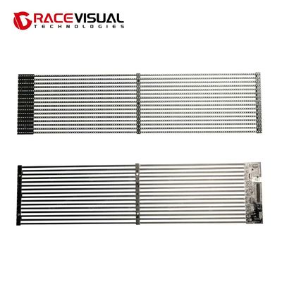 Grace Visual TS-F Series LED Display: Ultra-Thin High-Transparency with Front &
Rear Maintenance - Ideal for Commercial Windows & Public Spaces