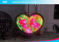 Heart Shape Flex LED Panel / Ultra Thin Flexible Display Screen 1000nits