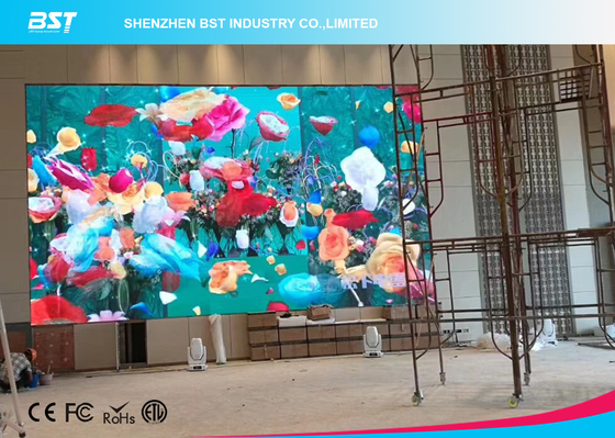 High Refersh rate P10 indoor full color LED Screen For Stage / Exhibition with 1/8 scan