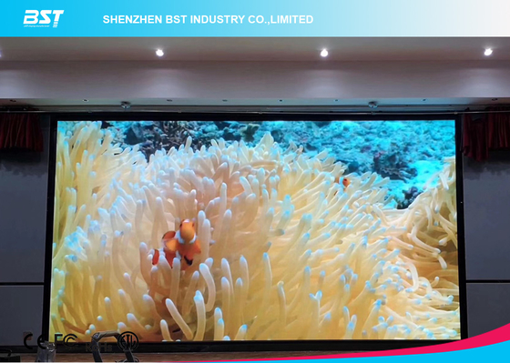 Full Color Digital Advertising Display Boards , Horizontal Hd LED Display