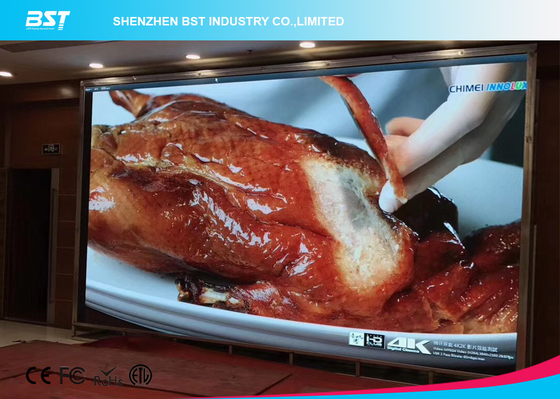 Full Color Digital Advertising Display Boards , Horizontal Hd LED Display