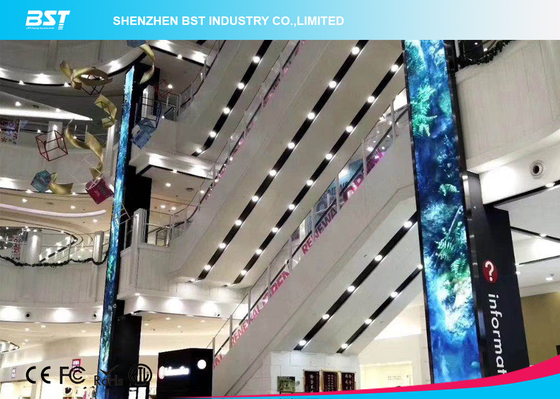 High Intensity Indoor Full Color LED Screen For Telecommunication / Department