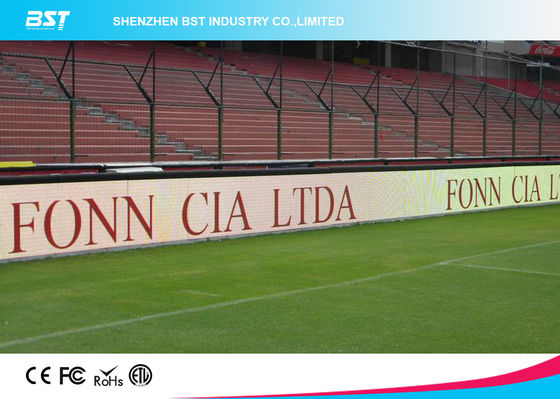 buy Pixel Pitch 16mm Football Stadium Advertising Boards 1R1G1B With High Contrast online manufacturer