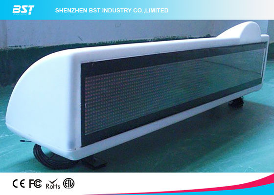 buy P6 Single Color Moving Scrolling Led Taxi Display Sign With GSM / GPRS / GPS online manufacturer